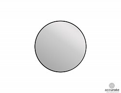 Зеркало Cersanit Eclipse Smart 60 черное LED подсветка 