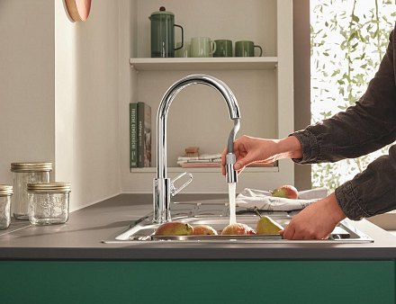 GROHE BauFlow DN 15 Смеситель для кухни  (30549000)