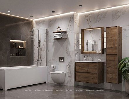 Aquanet Ванна LOTOS STONE 1800x800 (332894)