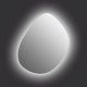 Зеркало Cersanit Eclipse Smart 76*90 белое LED подсветка 
