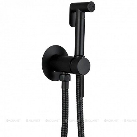 HAIBA Смеситель с гигиеническим душем черный HB5511-7