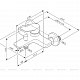 AmPm X-Joy, смеситель для ванны, белый F85A10033