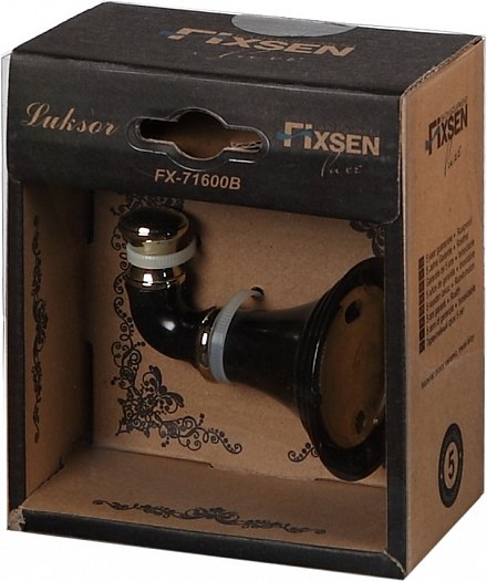 Крючок одинарный Fixsen LUKSOR FX-71605B