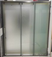 STELLA 120х200 см Душевое ограждение 7329 Графит