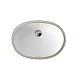 SSWW Раковина встраиваемая снизу 57, белая CL3018