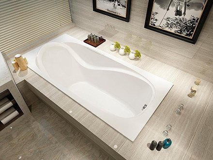 ALEX BAITLER Ванна акриловая NEMI 170*75