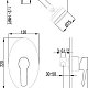Lemark Atlantiss LM3220C Смеситель для душа