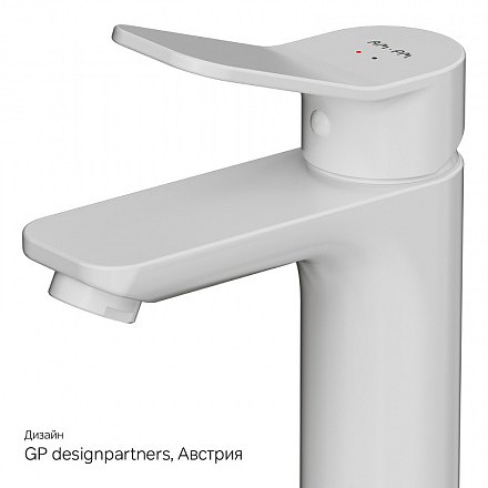 AmPm F85A02133 X-Joy, смеситель для умывальника, белый