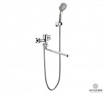 Bravat Slim Смеситель для ванны (F6332366CP-01L-RUS)