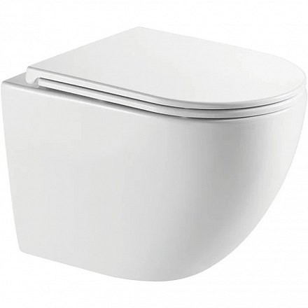 Grossman Унитаз подвесной GR-4411SQC Tornado безободковый 520x360x400