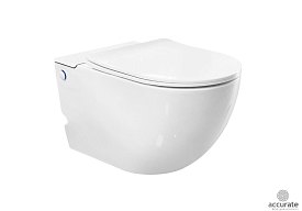 SANITECO Унитаз подвесной импульсный C-376C IMPULS белый 570х360х330 мм