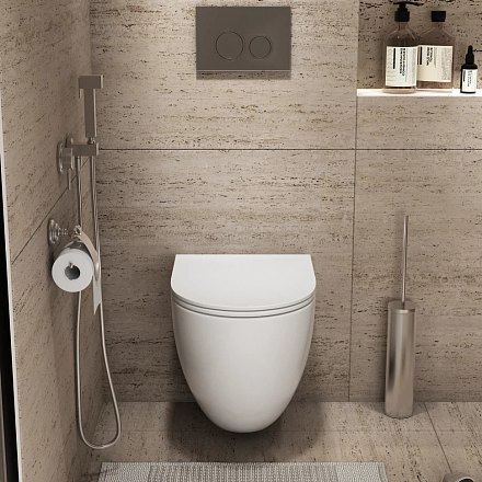 Grossman Унитаз подвесной GR-4411SQC Tornado безободковый 520x360x400