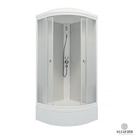 Душевая кабина ТРИТОН "Лайт 90*90 B" 900x900x2280 1/4 круга, средний поддон