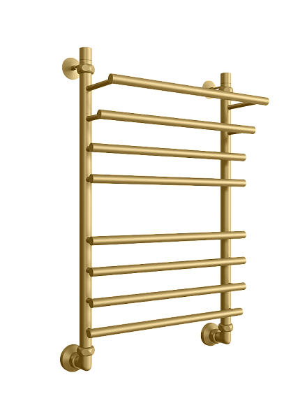 ДВИН Полотенцесушитель F Primo Водяной К3 Золотой матовый