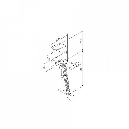 AmPm Смеситель для умывальника  Like F8002116 