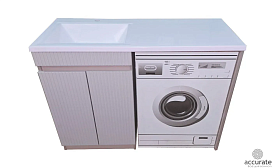 1 Марка Тумба Волна 120Н КРЕМОВЫЙ левый