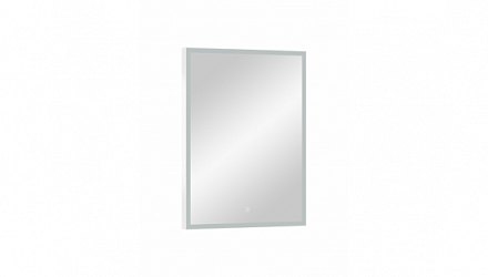 Зеркало Континент "Frame White LED" 600х800