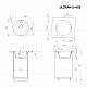 Мойка для кухни ULGRAN U-405