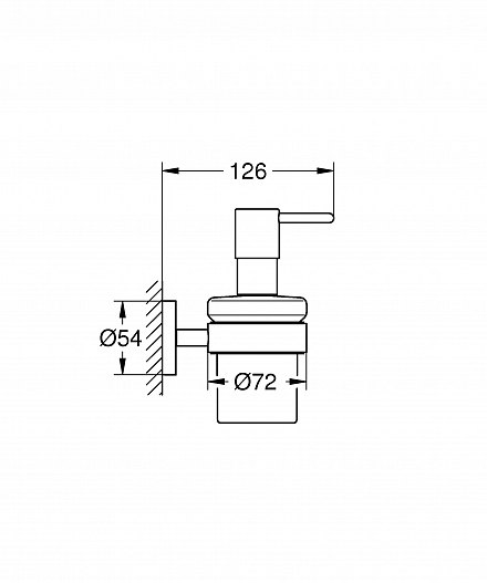 GROHE Essentials Дозатор для жидкого мыла (40448DC1) 