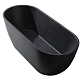 Ванна отдельностоящая 170х75, черный матовый SSWW WB1702 matte black